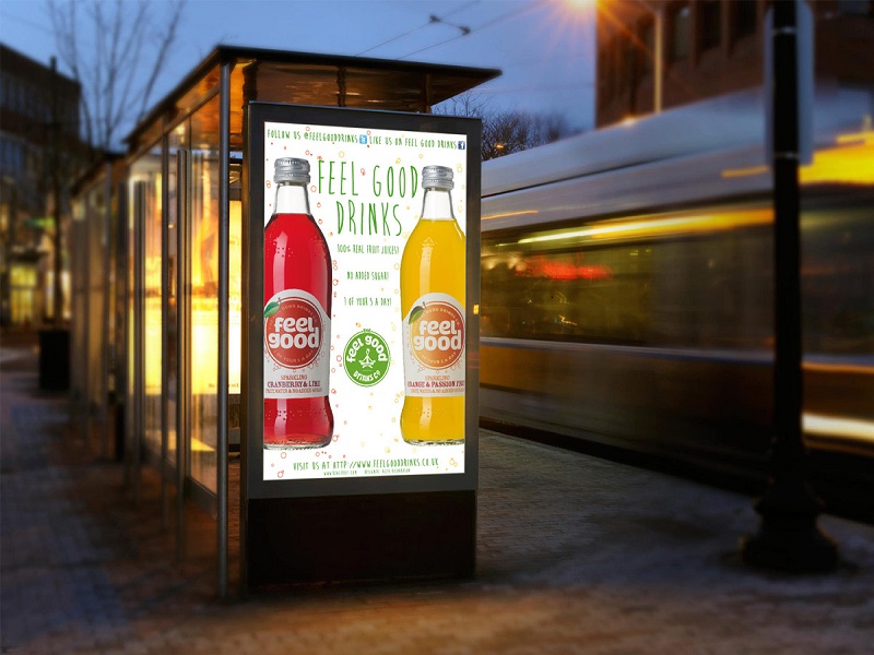 Advertising light box transforms