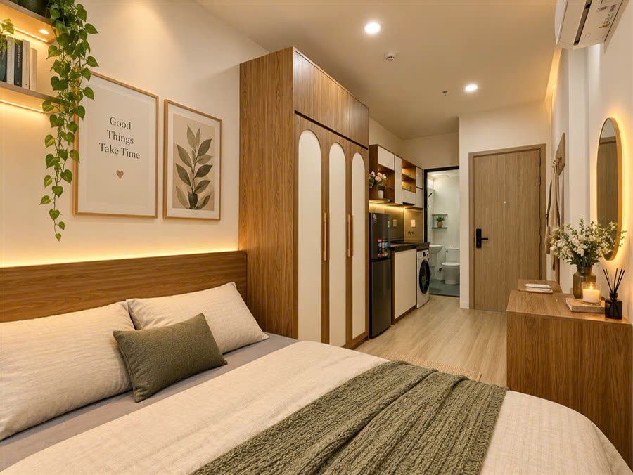 Phòng căn hộ dịch vụ Felix House 9