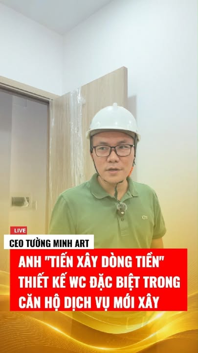 Wc nhỏ nhưng không gian không hề bí – nhờ thiết kế đúng